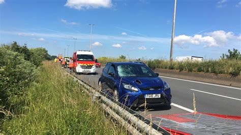 accident a16 ce matin